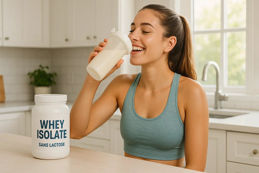 Whey isolate et digestion : pourquoi elle est mieux tolérée par votre organisme