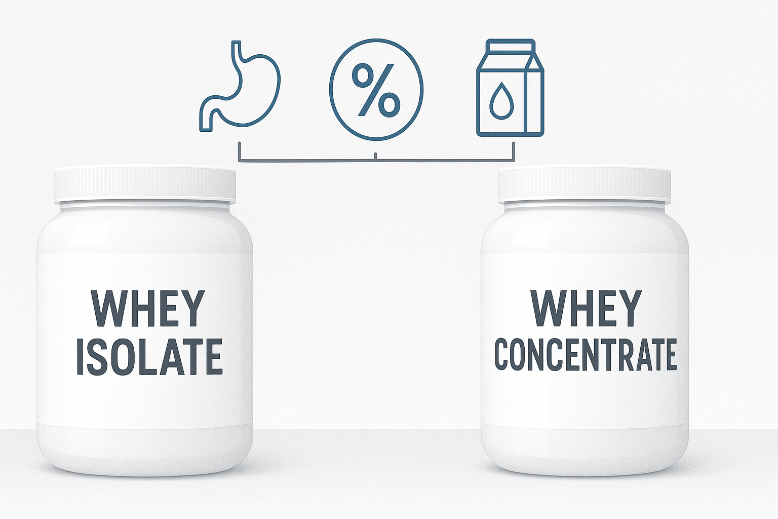 Whey isolate vs whey concentrée : les vraies différences pour la musculation